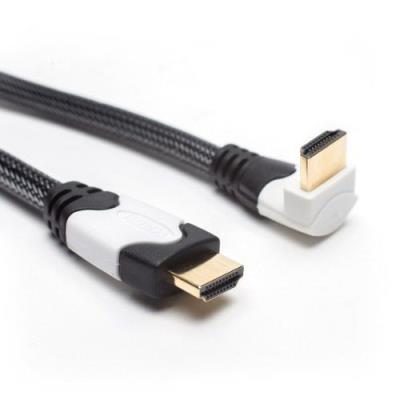 Plaqué Or Câble Hdmi Haute Vitesse Avec Ethernet Et Audio Return Channel Parfait Pour Full Hd Et Téléviseurs 3D À 90 Connexion Hdmi, Size:3 Meter