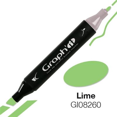 Marqueur à l'alcool graph'it 8260 lime - graph it