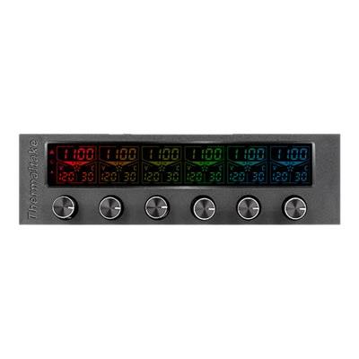 Thermaltake Commander F6 RGB - commande de la vitesse du ventilateur système
