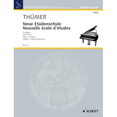Méthodes et pédagogie SCHOTT THUEMER OTTO - NEW STUDY SCHOOL - PIANO Piano