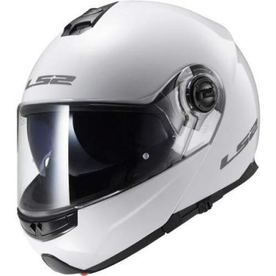 LS2 Casque moto STROBE Blanc - M, Blanc, Taille M