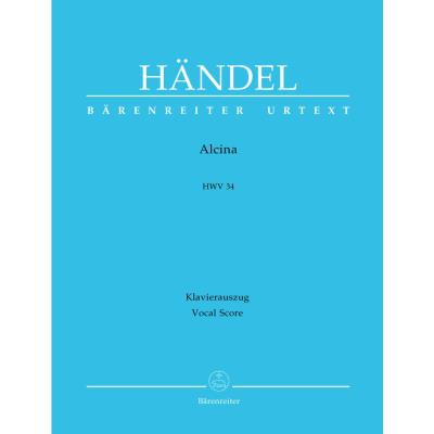 Partitions classique BARENREITER HAENDEL G.F. - ALCINA HWV 34 - VOCAL SCORE Choeur et ensemble vocal