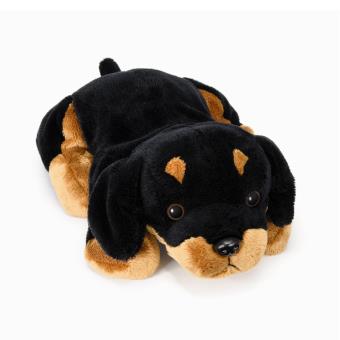 peluche chien noir