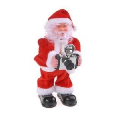 Automate pere noël photographe 25cm