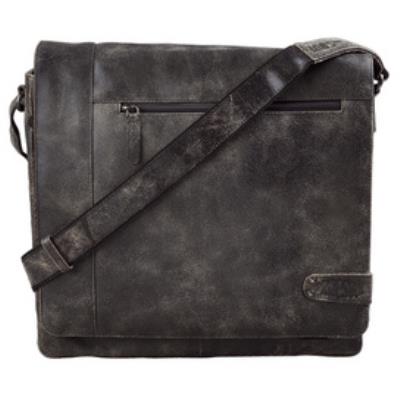 PRIDE&SOUL sac bandoulière JUMPER , en cuir, noir