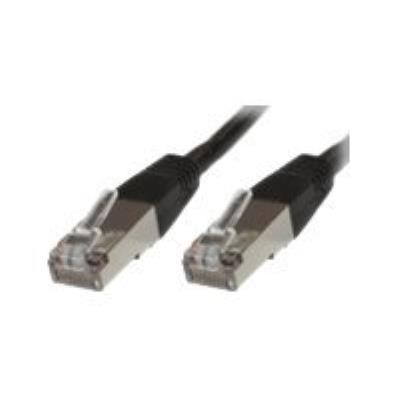 MicroConnect netwerkkabel - 1 m - zwart