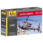 Heller - 80486 - maquette - aviation - hélice - sa 342 gazelle - 57 pièces
