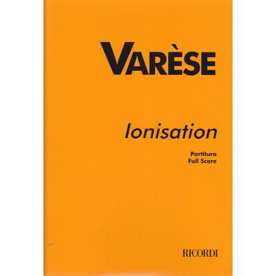 Partitions classique RICORDI VARESE E. - IONISATION Ensemble mixte