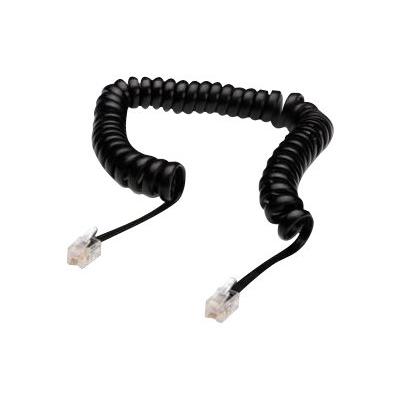 ASSMANN telefoonkabel - 4 m - zwart