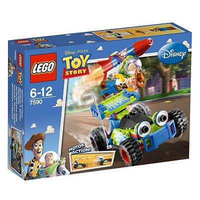 Lego Disney - Toy Story : La course en voiture de Buzz et Woody État correct - Lego reconditionné disponible sur Fnac