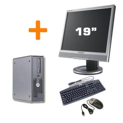 DELL Optiplex GX520 SFF + Ecran TFT 19 - Intel 2.8 Ghz