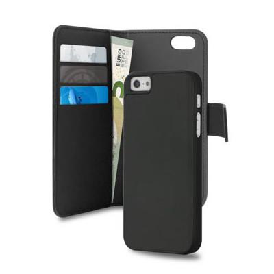 Puro Folio Hoes Zwart voor iPhone 6, 6S en 7 Plus