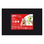 Mousse EVA thermoformable 40x60 cm - Noir - 5 feuilles - APLI AGIPA