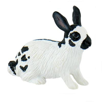 Figurine Lièvre noir et blanc Bullyland