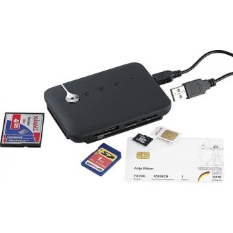 Shopinnov - Lecteur de Carte SIM USB - Lecteur carte mémoire - Rue