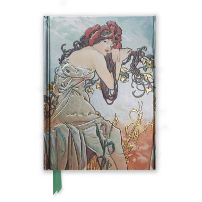 Mucha Summer (Foiled Journal) (Flame Tree Notebooks) - [Version Originale]