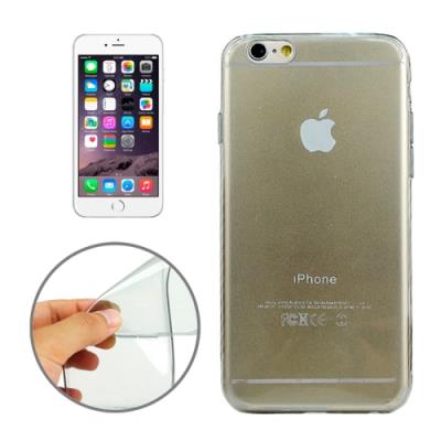 Iphone 6:Coque Housse Silicone Gel (TPU) Gris Ultra Fine