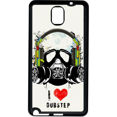 Coque samsung note 3 pop art i love dubstep