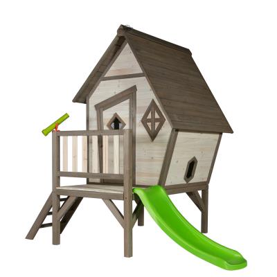 Maisonnette enfant sunny cabin xl en cèdre 260x167x215cm