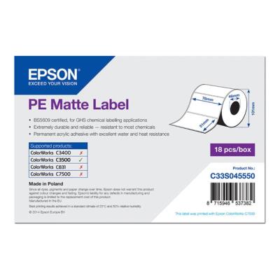 Epson PE - Étiquettes en forme découpée - 535 étiquette(s)