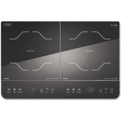CASO  2210 Slim Line 3400 Double plaque &agrave; induction 