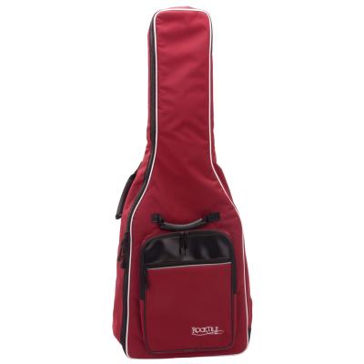 Rocktile Housse pour guitare classique - 3/4 & 7/8 - rembourré avec bretelles (couleur: bordeaux)