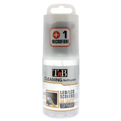 Gel de nettoyage pour écrans T'nB 200 ml + Tissu microfibre 20 x 20 cm