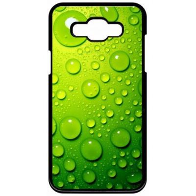 Coque samsung galaxy grand 3 goutte d eau verte
