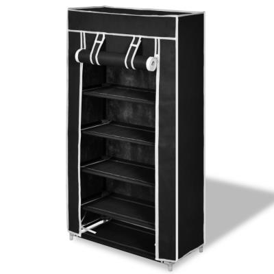 vidaXL Porte-chaussures étagères 58 x 28 106 cm Noir