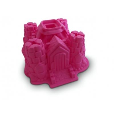 Moule à  gateau en forme chateau fort en silicone deco maison ustensile cuisine