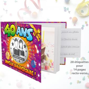 Album Photos Joyeux Anniversaire Albums Photos Anniversaire 40 Ans Albums Photos Anniversaire 40 Ans Autre Gadget Achat Prix Fnac