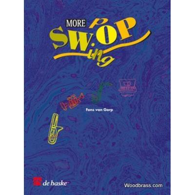 Partitions variété, pop, rock... DEHASKE VAN GORP F. - MORE SWOP - SAXOPHONE ALTO + CD  Vents