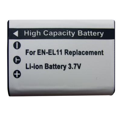 Accu Li-Ion Nikon Coolpix S600, Coolpix S560, Coolpix S550, Sanyo VPC-E875, Xacti VPC-E10, Ricoh Caplio R50, Pentax Optio W60, Optio V20, Optio M60, Optio M50, Olympus FE-370