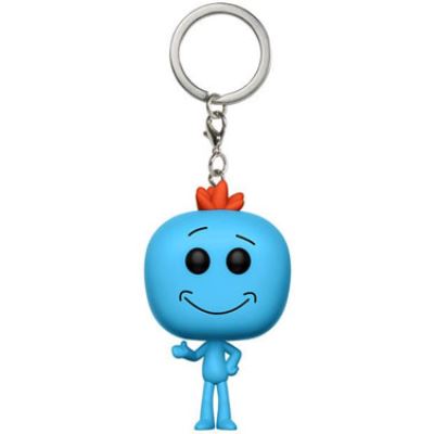 Rick et Morty porte-clés Pocket POP! Vinyl Mr. Meeseeks 4 cm