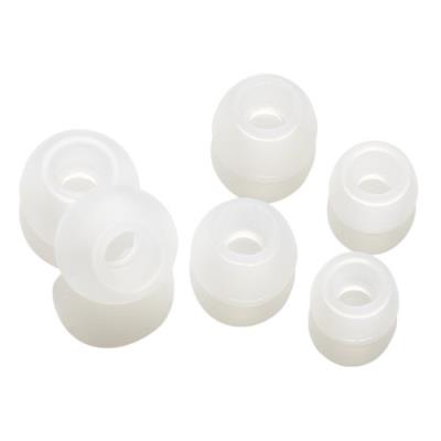 Vivanco EP10W Embouts universels en silicone pour écouteurs intra-auriculaires Tailles S/M/L Blanc