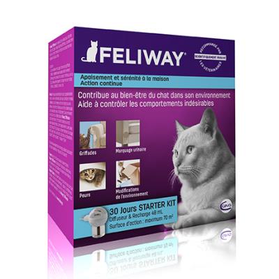 Diffuseur feliway apaisement du chat + recharge