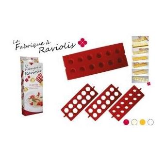Gefu Planche en Bois à Ravioli Rectangulaire 28440 Moule à Ravioli 3 Pièces