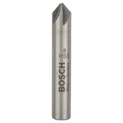 Bosch 2608596664 Fraise à Noyer Conique Hss Queue Cylindrique Cinq Taillants 90 8 Mm