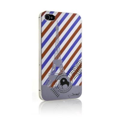 Bone - shimmer - ph11111-1c - coque métallique pour iphone 4 4s - eiffel tower