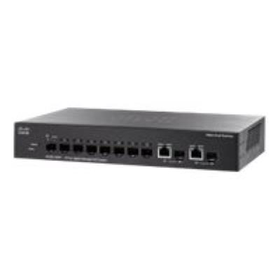 Cisco Small Business SG300-10SFP - switch - 8 poorten - Beheerd - rack-uitvoering