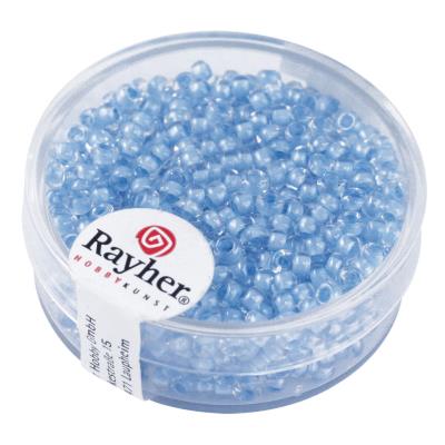 Perle Rocaille - Bleu clair - Arktis - Lustrée- Ø2,6mm-17 g
