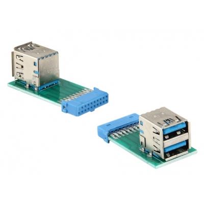 Adaptateur USB3 19 points vers 2x USB3 A USB 3.0 SUPERSPEED