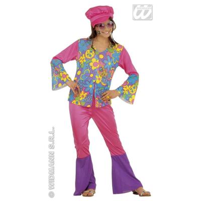 Déguisement Hippie Flower Power - Fille (5/7 ans - 128 cm)