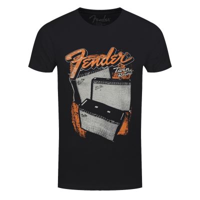 Fender T-Shirt Twin Reverb Homme NoirNon Applicable