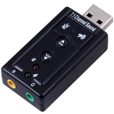 CABLING® Adaptateur USB Audio Carte son 3D 7.1 usb