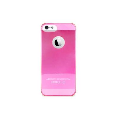 PURO Crystal - Beschermende bedekking voor mobiele telefoon - roze - voor Apple iPhone 5
