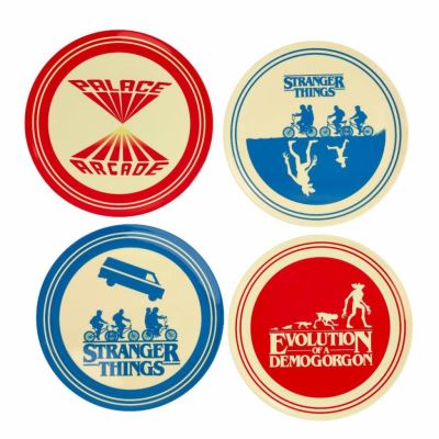 STRANGER THINGS - Set d'assiettes en mélamine - Silhouette