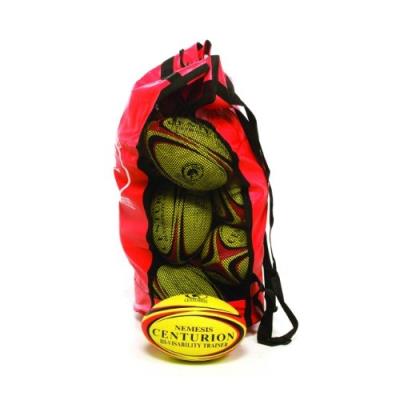Centurion nemesis sac de 12 ballons de rugby haute visibilité jaune jaune size 5
