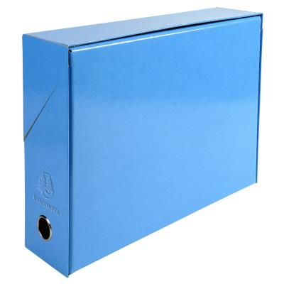 Boîte Transfert EXACOMPTA dos de 9 cm Bleue claire