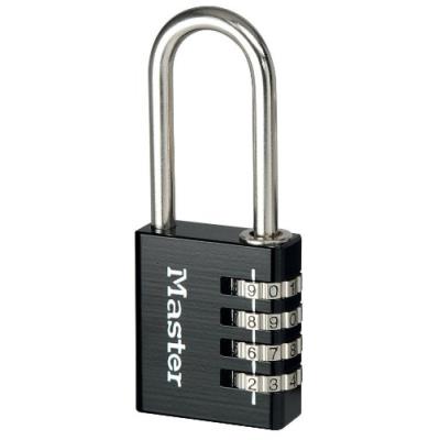 Master lock cadenas en aluminium à combinaison program noir 40 mm